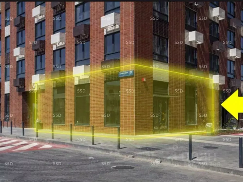 Торговая площадь в Москва Кавказский бул., 51к1 (77 м) - Фото 1