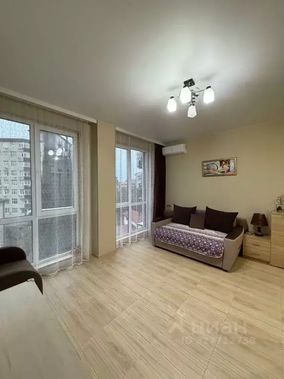 Студия Краснодарский край, Сочи ул. Ленина, 284Г/4 (24.1 м) - Фото 1