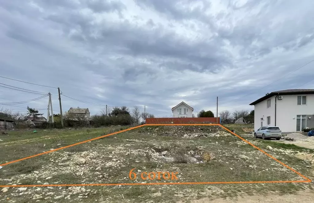 Участок в Севастополь ш. Монастырское, 116А/27А (6.0 сот.) - Фото 1