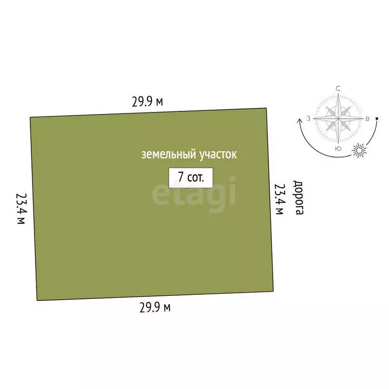 Участок в Тюменский муниципальный округ, деревня Якуши, улица ... - Фото 0