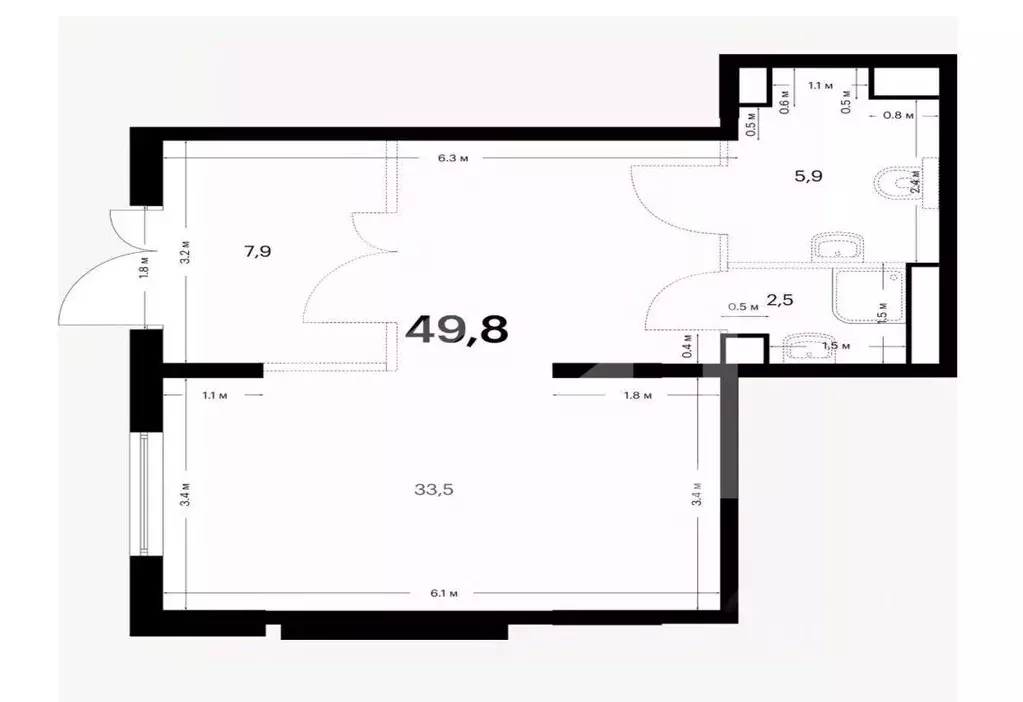 Помещение свободного назначения в Московская область, Красногорск ... - Фото 2