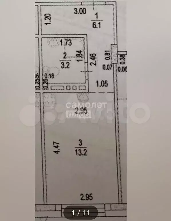 Апартаменты-студия, 22,3 м, 4/7 эт. - Фото 0
