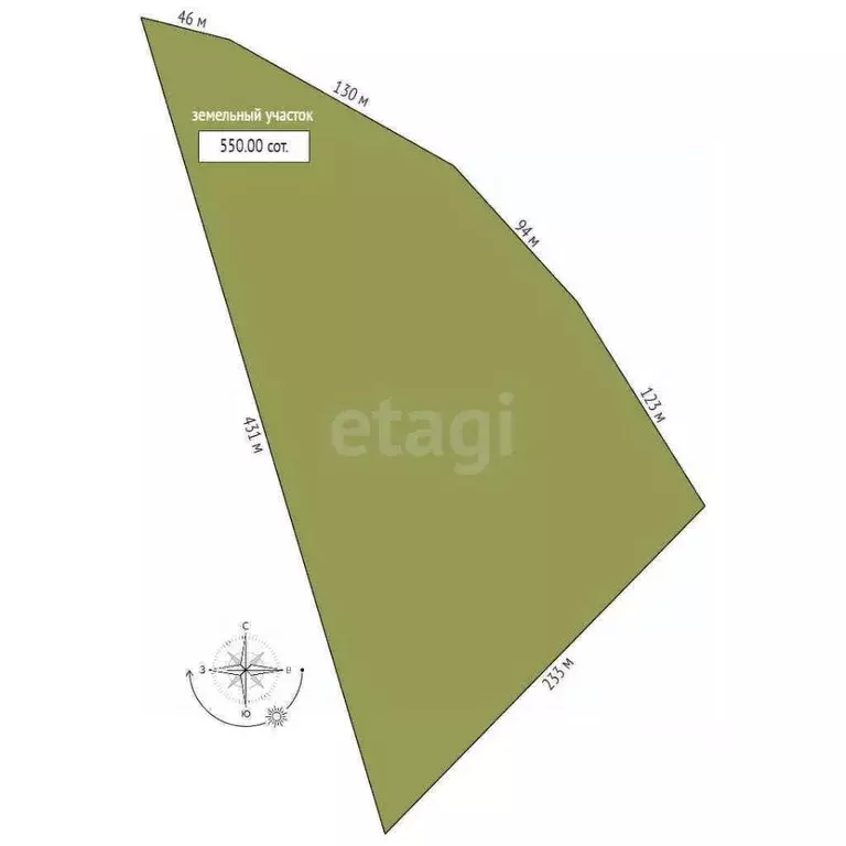 Участок в Брянская область, Выгоничский район, Орменское с/пос, пос. ... - Фото 2