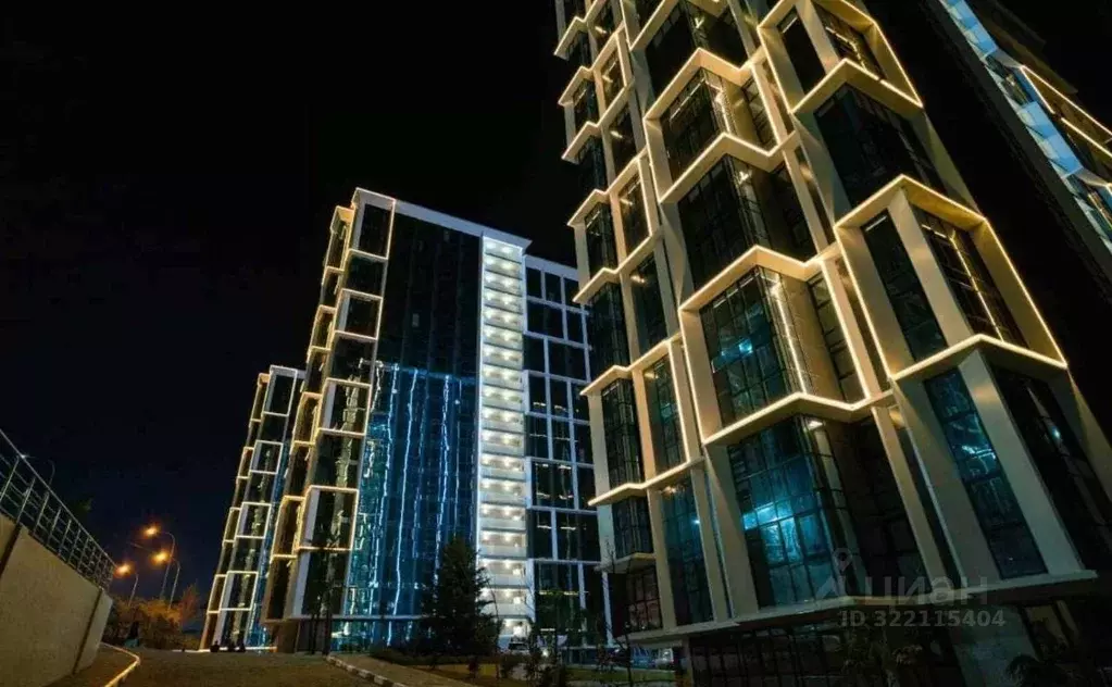 1-к кв. Краснодарский край, Сочи Бытха мкр, ул. Ясногорская, 16/6к4 ... - Фото 2