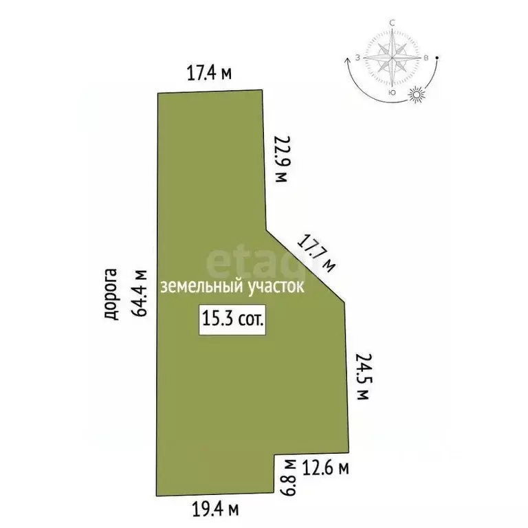 Участок в Архангельская область, Архангельск Малое Никольское ТСН,  ... - Фото 2