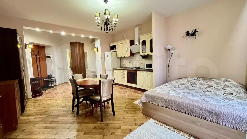 Квартира-студия, 38 м, 4/5 эт. - Фото 1