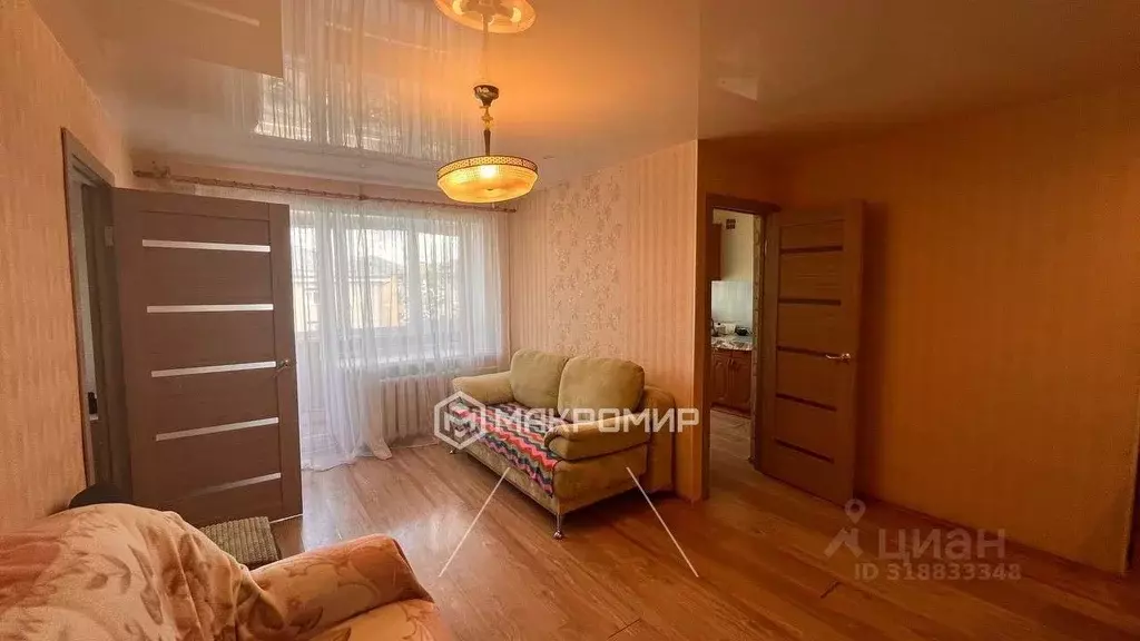 2-к кв. Пермский край, Пермь ул. Космонавта Леонова, 16 (45.0 м) - Фото 1