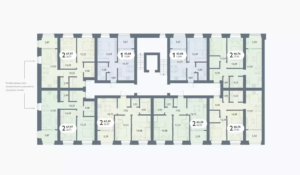 2-к кв. Брянская область, Брянский район, пос. Мичуринский, ... - Фото 2