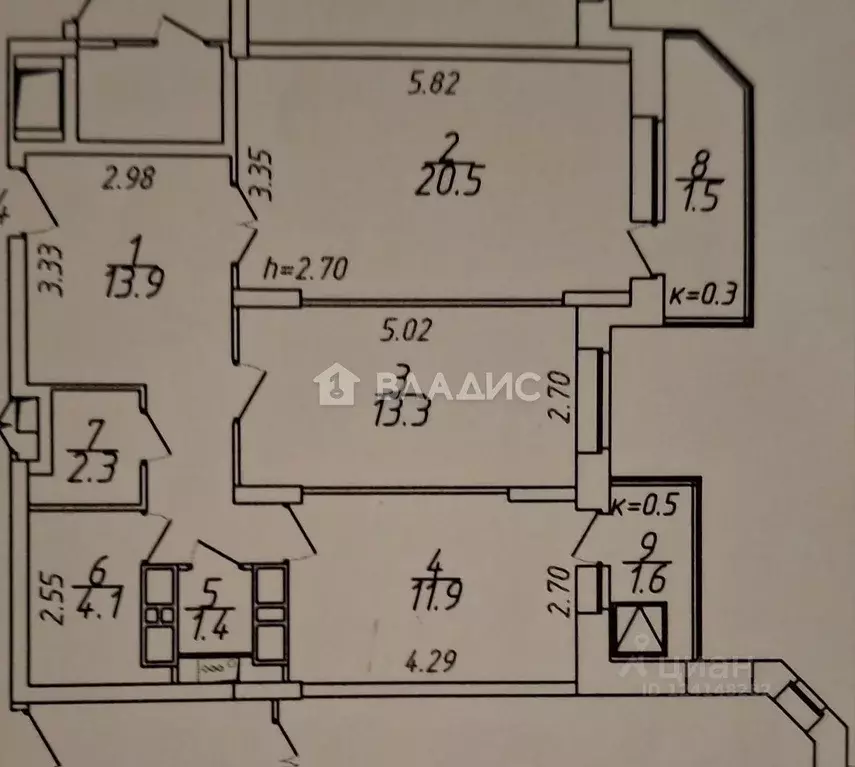 2-к кв. Московская область, Долгопрудный Старое Дмитровское ш., 11 ... - Фото 2