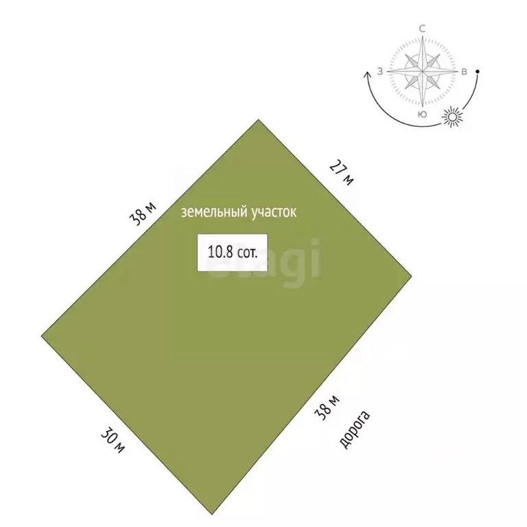 Участок в Челябинская область, Красноармейский муниципальный округ, с. ... - Фото 2