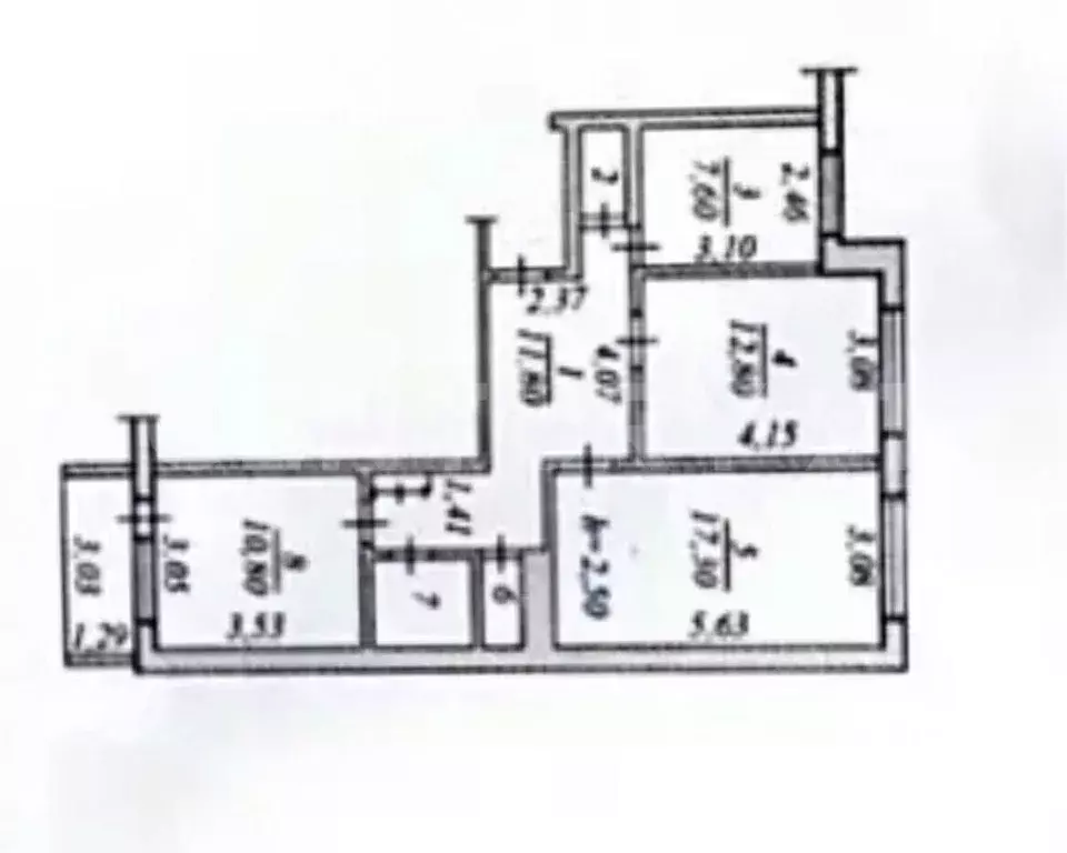 3-к кв. Чувашия, Чебоксары Гражданская ул., 92 (69.7 м) - Фото 1