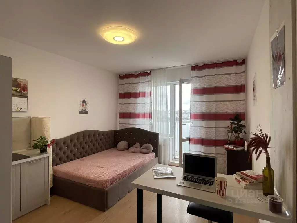 Студия Санкт-Петербург Яхтенная ул., 28 (23.9 м) - Фото 0