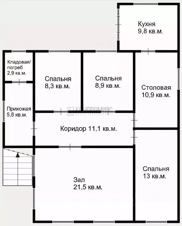 Дом в Краснодарский край, Северский район, Ильское городское ... - Фото 1