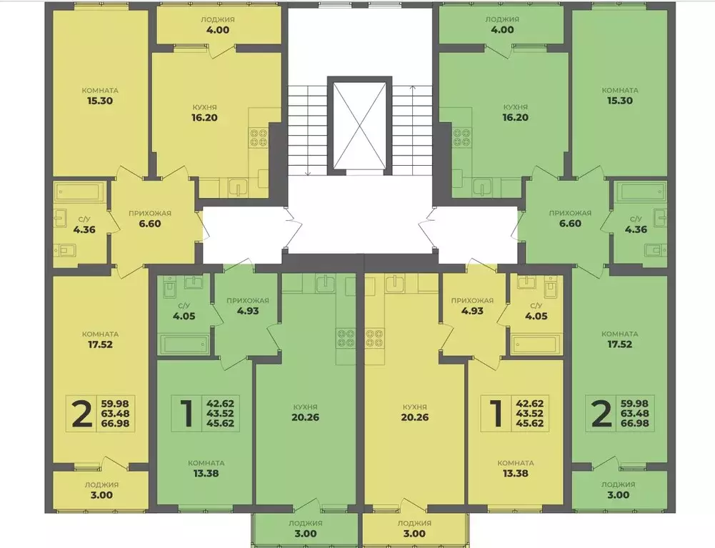 2-к кв. Калининградская область, Калининград ул. Генерала Толстикова, ... - Фото 2