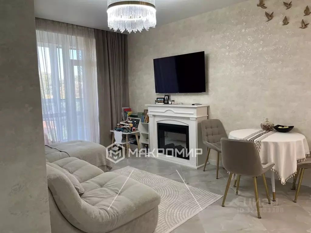 1-к кв. Брянская область, Брянск ул. Крапивницкого, 39к4 (41.0 м) - Фото 0