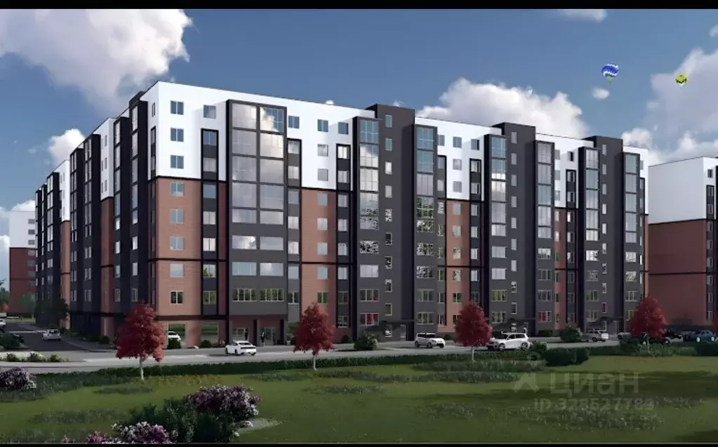 3-к кв. Калининградская область, Калининград ул. Левитана, 8 (90.2 м) - Фото 2