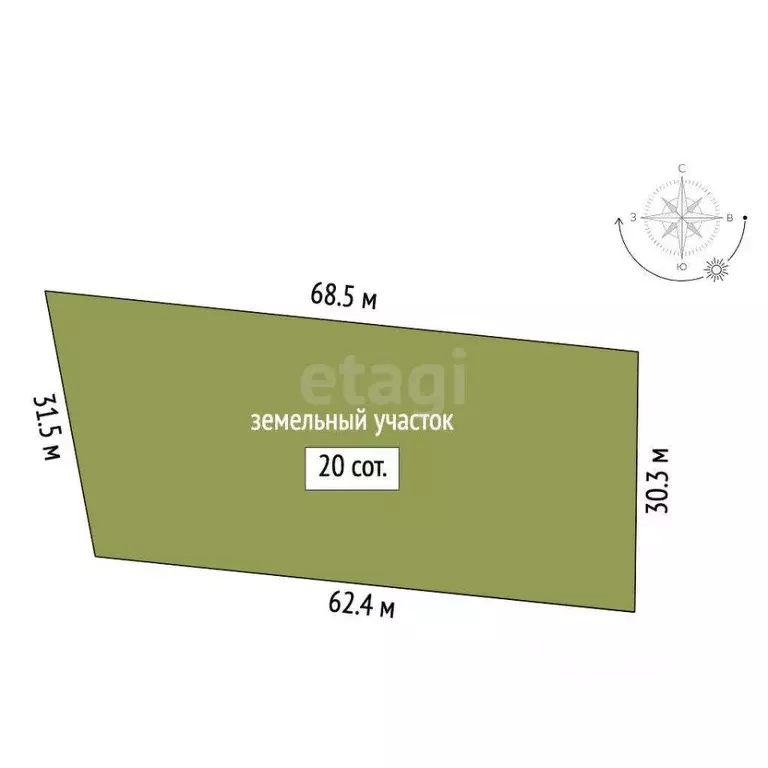 Участок в Калужская область, Перемышльский муниципальный округ, ... - Фото 1