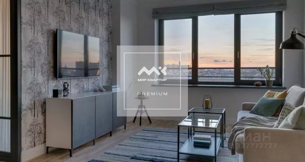 1-к кв. Санкт-Петербург Кременчугская ул., 19к3 (45.0 м) - Фото 1