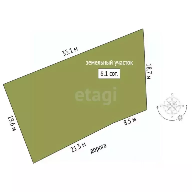 Участок в Севастополь Дружба садоводческое товарищество,  (6.0 сот.) - Фото 2