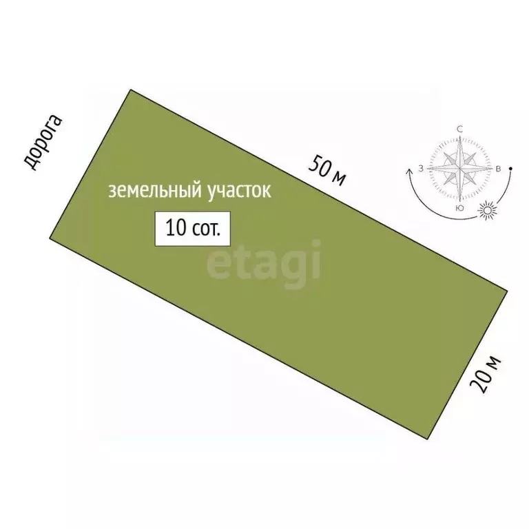 Участок в Мордовия, Саранск городской округ, с. Куликовка  (10.0 сот.) - Фото 1