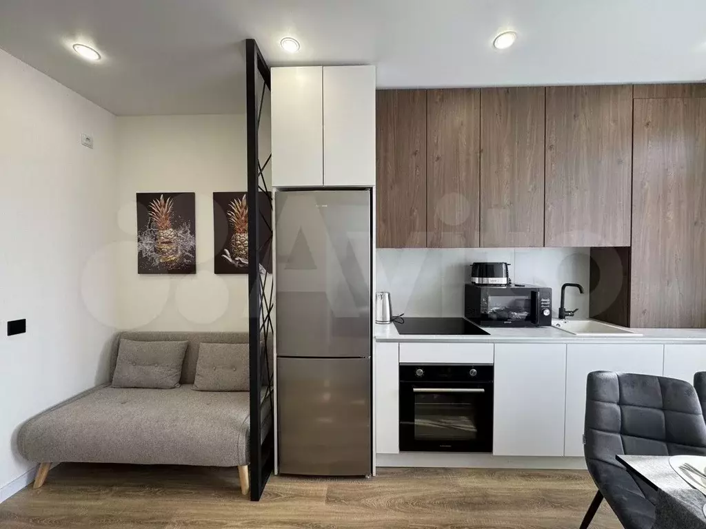 1-к. квартира, 28 м, 1/6 эт. - Фото 1