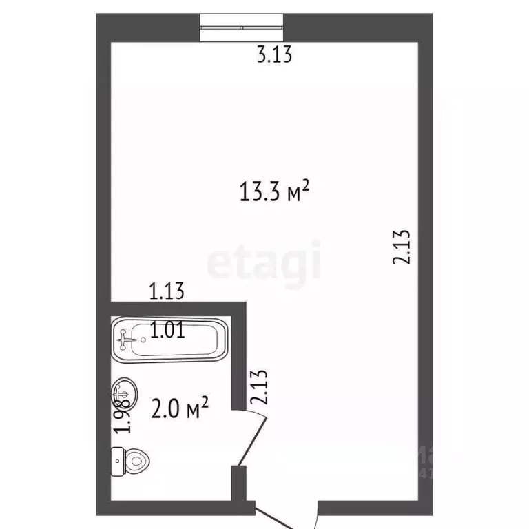 Комната Краснодарский край, Геленджик Солнечный мкр, ул. Пограничная, ... - Фото 2