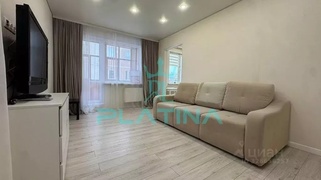 1-к кв. Татарстан, Казань ул. Мусина, 59 (35.0 м) - Фото 1