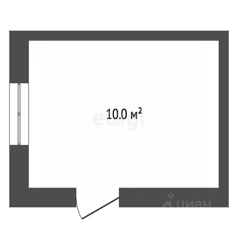 Студия Ростовская область, Батайск Пролетарская ул., 45 (10.7 м) - Фото 2