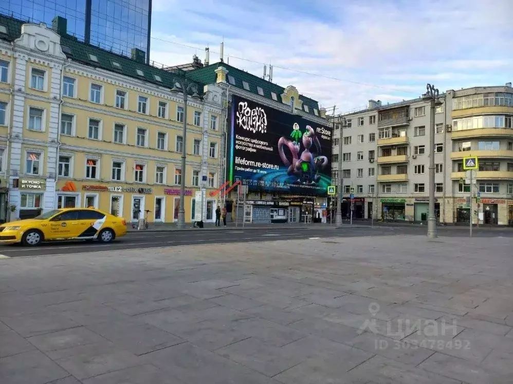 Торговая площадь в Москва пл. Тверская Застава, 2С1 (400 м) - Фото 1
