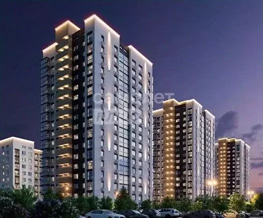 1-к кв. Омская область, Омск ул. Завертяева, 1/1 (41.15 м) - Фото 1