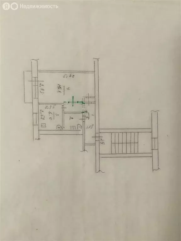 1-комнатная квартира: Петров Вал, улица Ленина, 66 (31.2 м) - Фото 2
