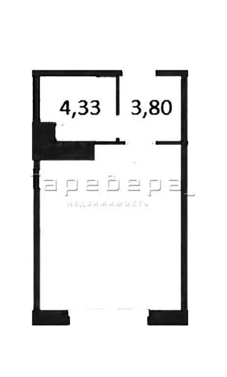 Квартира-студия: Красноярск, улица Петра Подзолкова, 22 (30 м) - Фото 0