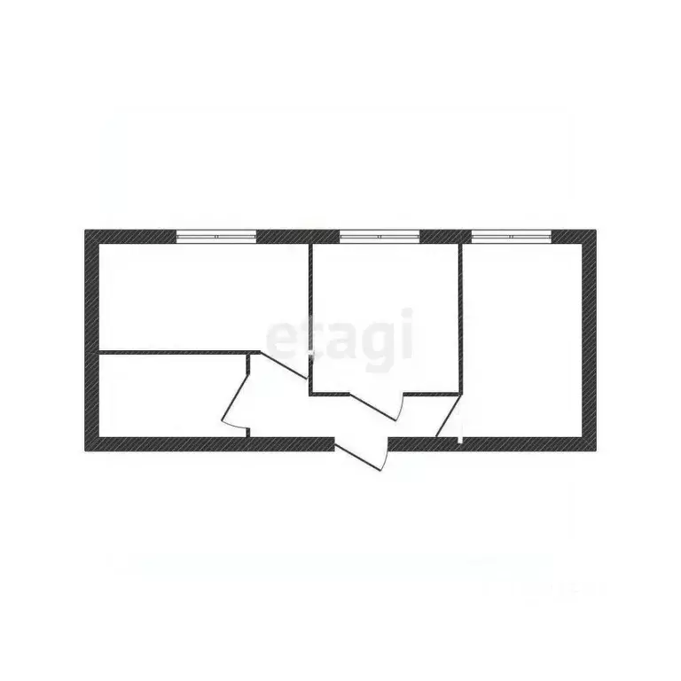 2-к кв. Белгородская область, Старый Оскол Северный мкр, 6 (48.0 м) - Фото 1