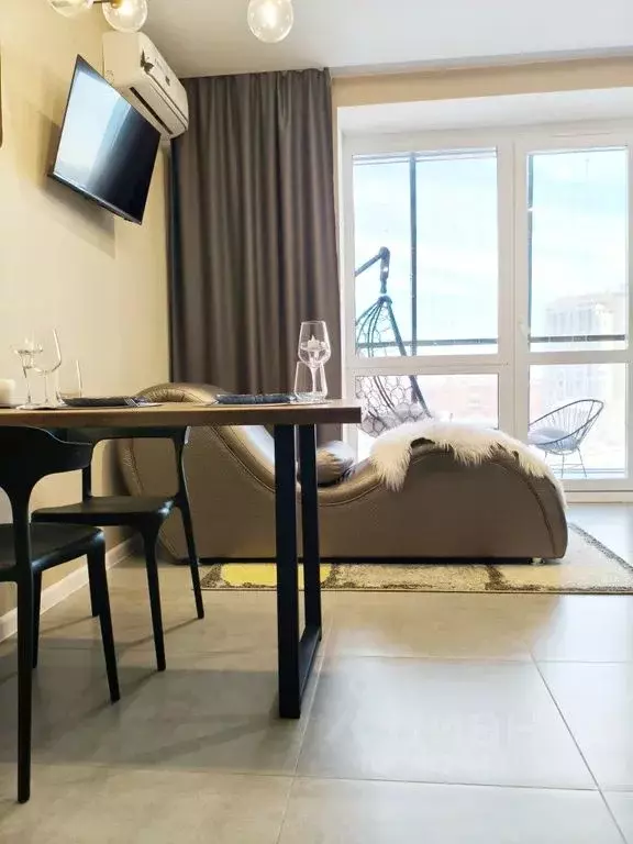 Студия Омская область, Омск ул. Маршала Жукова, 156 (35.0 м) - Фото 1