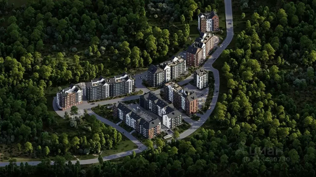 3-к кв. Калининградская область, Светлогорск Лесная Сказка жилой ... - Фото 1