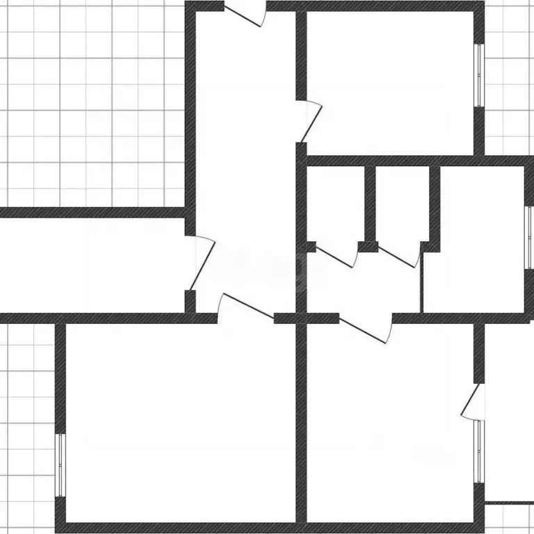 4-к кв. Белгородская область, Белгород 10-й мкр, ул. Спортивная, 12 ... - Фото 2