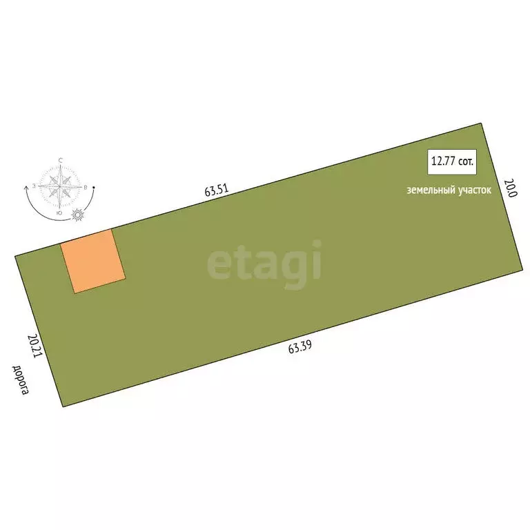 Дом в Елизово, СНТ Индустриец-1 Комбината Камчатстройматериалы (62.7 ... - Фото 1