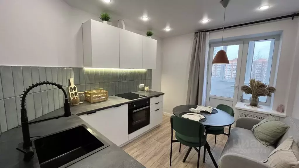 1-к кв. Санкт-Петербург просп. Авиаконструкторов, 6 (35.9 м) - Фото 1