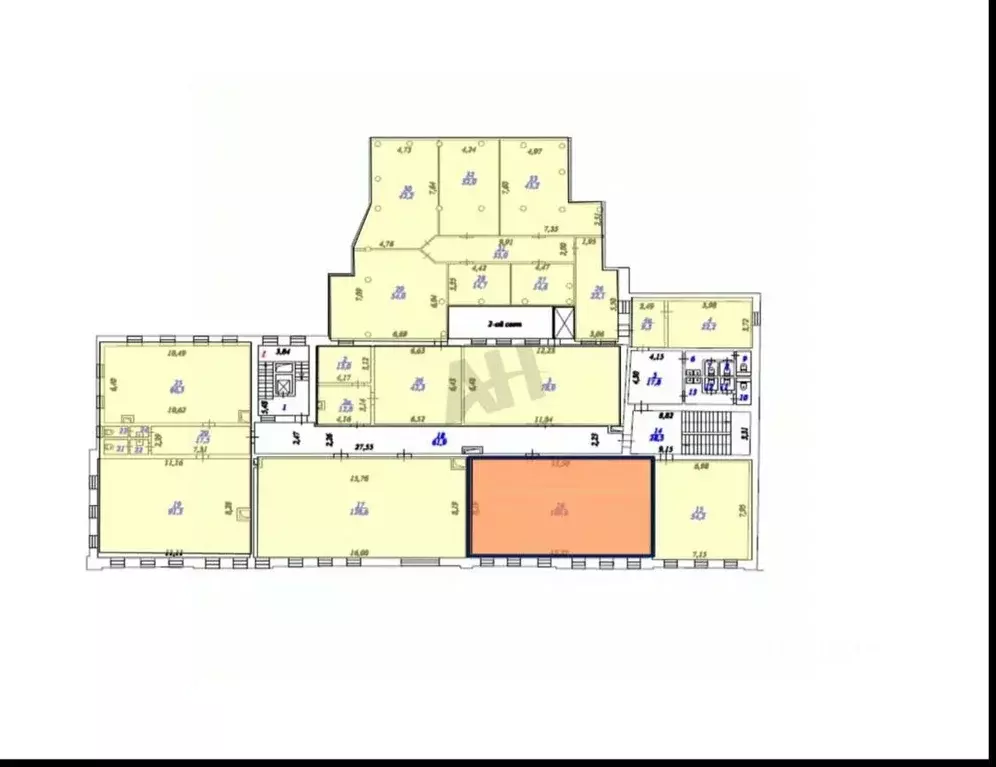 Офис в Москва ул. Остоженка, 10 (114 м) - Фото 2
