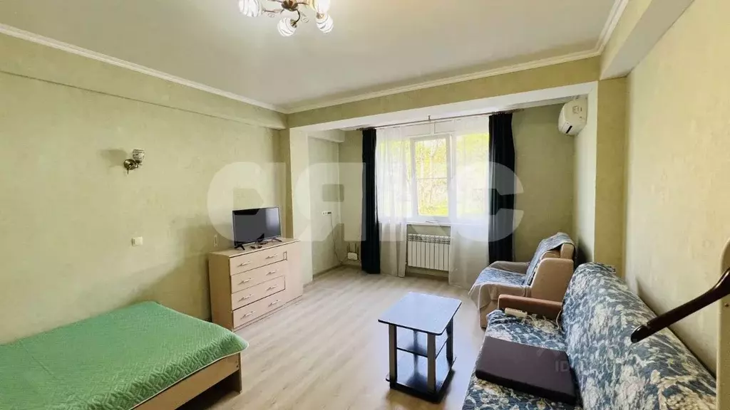 1-к кв. Краснодарский край, Сочи Мамайка мкр, ул. Плеханова (51.0 м) - Фото 1