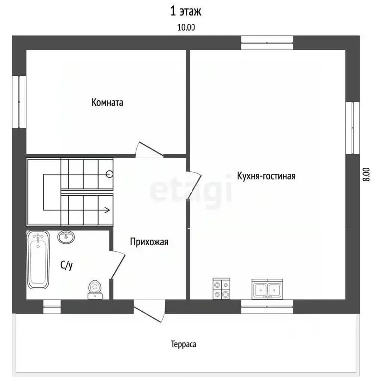 Дом в Московская область, Чехов муниципальный округ, д. Васькино ул. ... - Фото 2