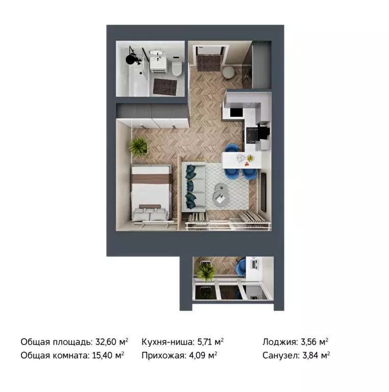 Продаётся квартира-студия, 36.2 м - Фото 0