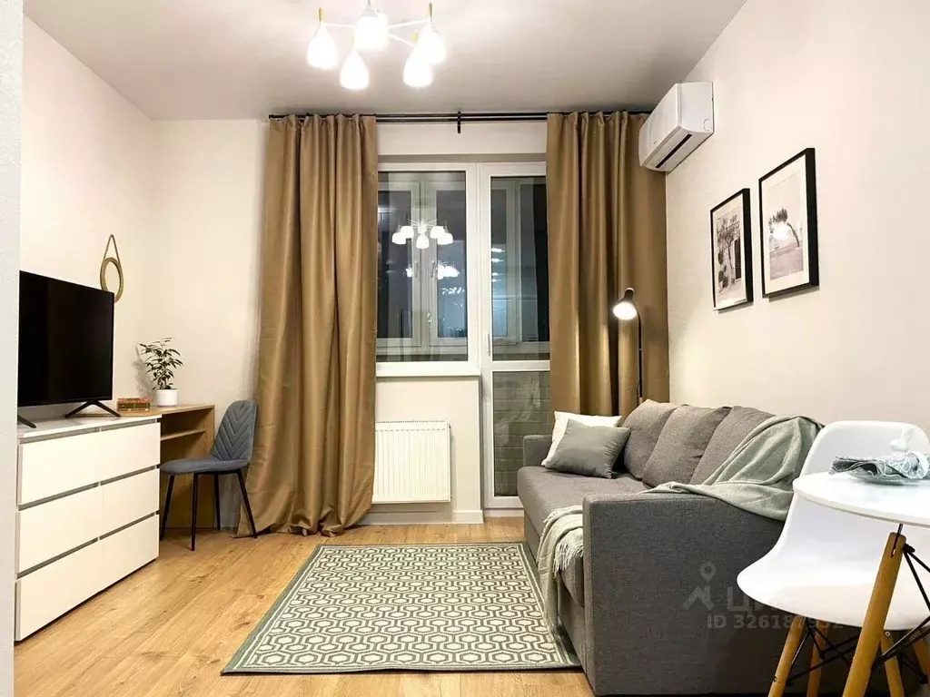 Студия Краснодарский край, Краснодар ул. Героя Пешкова, 14к5 (27.0 м) - Фото 1