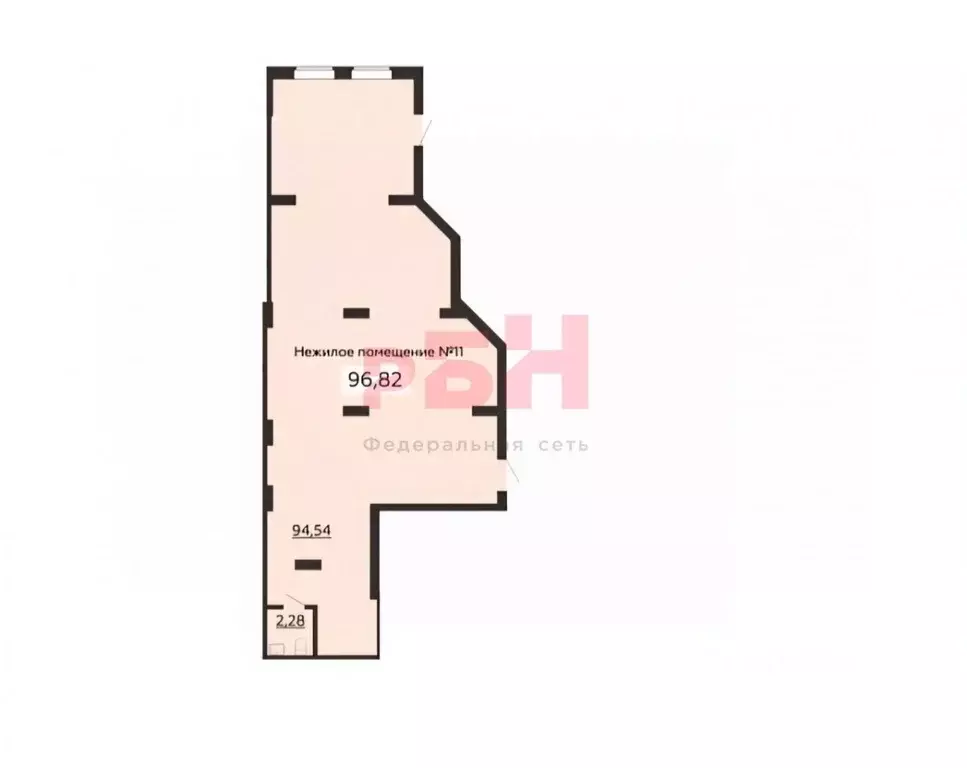 Помещение свободного назначения в Воронежская область, Воронеж ул. ... - Фото 2