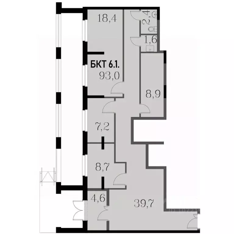 Помещение свободного назначения в Московская область, Ленинский ... - Фото 2