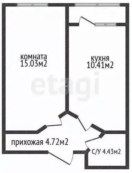 1-к кв. Краснодарский край, Краснодар Музыкальный мкр, ул. Имени ... - Фото 0