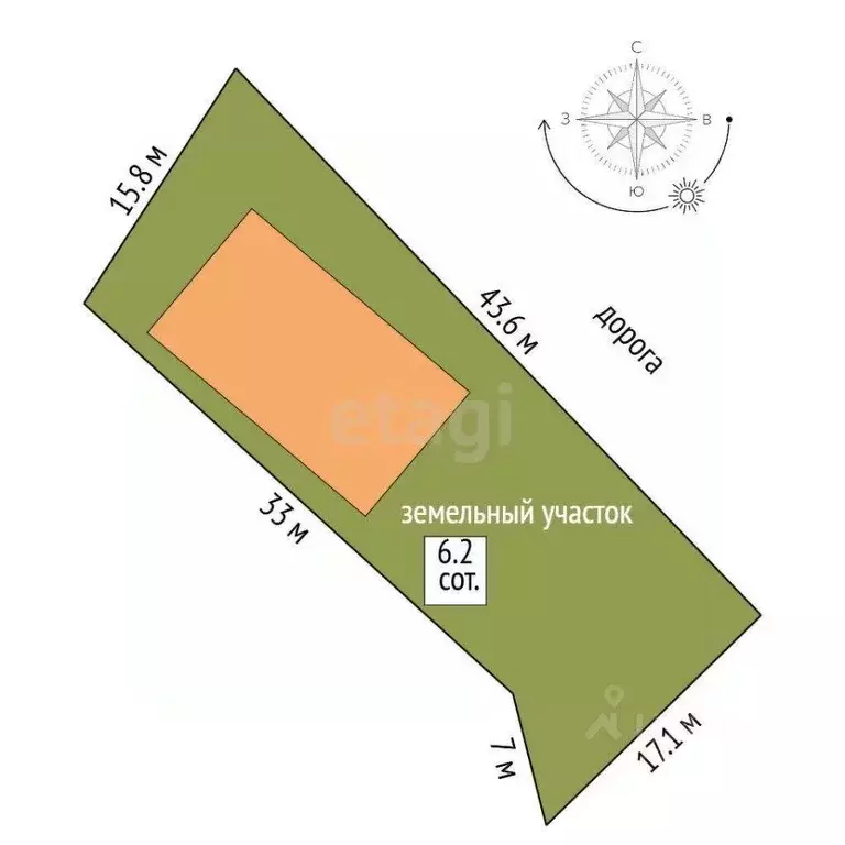 Дом в Крым, Симферопольский район, с. Мирное ул. Долинная (117 м) - Фото 2