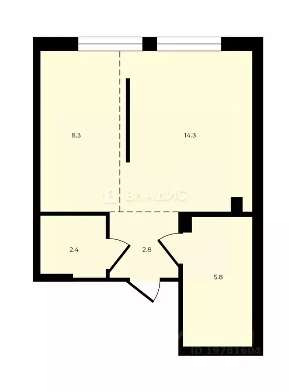 Студия Башкортостан, Уфа ул. Пархоменко, 123 (35.0 м) - Фото 2