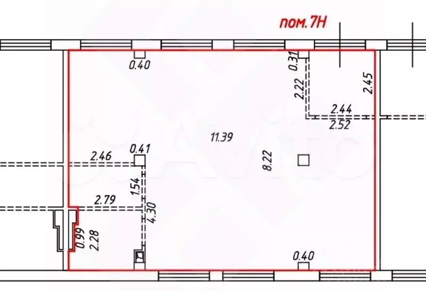 Помещение 91.1 м в удачной локации нового ЖК - Фото 0