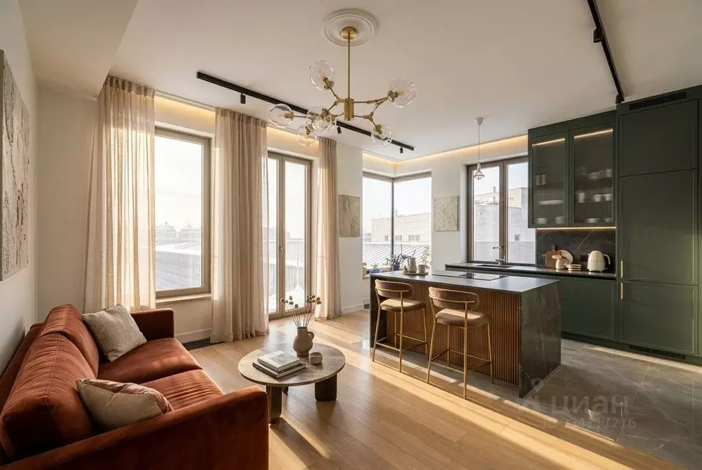 3-к кв. Москва ул. Костикова, 4к1 (130.0 м) - Фото 1